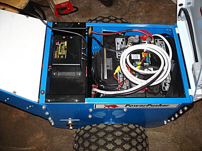 power pusher motorhome battery wiring 